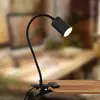 B.K.Licht - Bureaulamp met snoerschakelaar - klemlamp - warm witte lic...