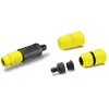 Set lance d'arrosage - KARCHER - Jaune - 2 formes de jets - aquastop