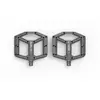 ACID Pedalen Flat C1-IB - Grote voetafdruk - Verstelbare pinnen - Plastic - 330g - L115xB100xH19 mm - Grijs