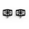 ACID Pedalen KLIK A6-ZP - SPD-compatibel - CNC-afgewerkt - Aluminium - L95xB70xH32 mm - Zwart