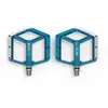 ACID Pedalen Flat A1-CB - Grote voetafdruk - 9 verstelbare pinnen - Aluminium - 370g - L108xB108xH14 mm - Blauw
