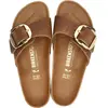 Birkenstock Mules Birkenstock Madrid Big Buckle Cuir Women Marron - 38