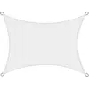 Sol Royal Voile d'ombrage 300x200cm Blanc - SolVision HS9 - HDPE Tissu...