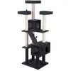 zooplus Exclusive Raiponce Arbre à chat - Gris foncé