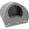 zooplus Exclusive Wigwam Niche pour chien en feutre - L71cmxl54cmxH57cm