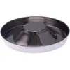 zooplus Exclusive Lot de 2 gamelles en inox pour chiot, chat et oiseau - 28 cm de diamètre