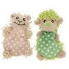 zooplus Exclusive Lot de 2 jouets Hérisson et Mouton Moppi avec menthe à chat - pour chat