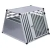 zooplus Exclusive Cage de transport AluRide pour chien - l 80 x P 92 x H 65 cm (taille L)