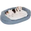 zooplus Exclusive Panier ovale L100 l65 H22cm pour chien Memory gris - Panier pour Chien