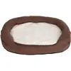zooplus Exclusive Panier ovale Grand chien L117 l72 H24cm Memory marron - Panier pour Chien