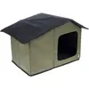 TIAKI Maison pour chats Camo 58x42x37cm