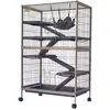 TIAKI Cage pour petits animaux Critter Empire 80x52x127cm Petit animal