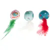 3x TIAKI volants de plumes festifs pour chats