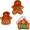 TIAKI Set de jouets pour chats Famille pain d'épice 3 pièces