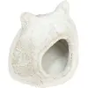 TIAKI cave à chat ourson douillet env. Ø43x42cm