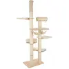 Arbre à chat Natural Paradise Amaryllis fixation plafond - crème (2 co...