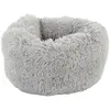 zooplus Exclusive Panier Mochi gris clair 55 cm de diamètre x H 25 cm - pour chat et petit chien