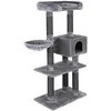 zooplus Exclusive Arbre à chat Nox gris foncé