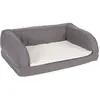 zooplus Exclusive Canapé orthopédique gris pour chien - taille S : L 75 x l 50 x H 25 cm