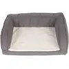 zooplus Exclusive Canapé orthopédique gris pour chien - taille XL : L 140 x l 80 x H 32 cm