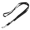 Laisse TIAKI Reflective Rubber, noir pour chien - L 200 cm,  l 20 mm