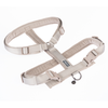 Harnais Nomad Tales Blush, taupe pour chien  - taille M : tour de poitrail 53 - 71 cm, l 20 mm