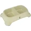 Gamelle double TIAKI pour chien et chat