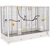 Cage en bois TIAKI Robin XXL pour oiseaux - L 113,4 x l 53 x H 81,7 cm