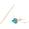Canne à pêche TIAKI Poisson à plumes pour chat - 1 canne à pêche