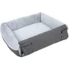 Canapé-lit TIAKI Willow pour chat et petit chien - L 70 x l 60 x H 17 ...