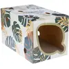 TIAKI Nature Tunnel à feuilles pour chats 30x30x40cm