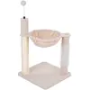 Arbre à chat TIAKI Shearly avec hamac - beige
