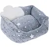 Panier TIAKI Glowing Stars pour chien - L 70 x l 50 x H 25 cm