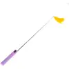 Canne à pêche Pompon avec pointeur LED TIAKI pour chat