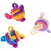 Lot de balles en laine TIAKI pour chat   lot de 3 balles