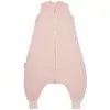 Meyco Baby Uni baby zomer slaapoverall jumper - pre-washed hydrofiel - soft pink - 104cm - 0.5 TOG