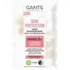 l'oreal u.s.a., inc. SANTE Naturkosmetik Skin Protection Masque apaisant instantané avec céramides, huile de pépins de raisin et beurre de karité bio - Masque hydratant pour le visage - Masque végétalien pour une peau