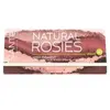 SANTE Naturkosmetik Palette 02 Rosy Shades, fards à paupières végétaliens à l'aloe vera bio et aux pigments de couleur naturels, brillants et mats, pour des yeux naturels et expressifs, 6 x 1 g