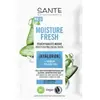 l'oreal u.s.a., inc. SANTE Naturkosmetik Moisture Fresh Masque hydratant à l'acide hyaluronique, au squalane et à l'aloe vera bio, masque nourrissant pour une hydratation intense et une peau souple, 10 x 8 ml