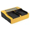 Patona Chargeur USB LCD double pour Fuji NP-W235 Fujifilm XT4 X-T4 (Ch...