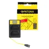 Patona Chargeur double Smart LCD pour Canon LP-E6