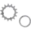 XLC kettingwiel SSS02 baan met ring 1/8 15T staal zilver