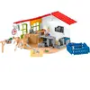 Schleich Cabinet Vétérinaire Pour Animaux De Ferme Et Animaux De Compagnie