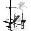 Physionics® Banc de Musculation Complet - Extension Jambe, Butterfly, ...