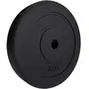 Physionics® Disques de Poids - Set de 2 x 5 kg, Ø 31 mm, avec Revêteme...