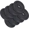 ScSPORTS Halterschijven set 40 kg - 8 x 5 kg - Gietijzer - 30 mm