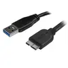 StarTech.com C?ble SuperSpeed USB 3.0 slim A vers Micro B de 2 m - Cor...