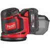 Ponceuse orbitale MILWAUKEE M18 BOS125 - 125mm - Batterie 5.0 Ah - 493...