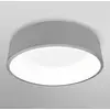 LEDVANCE Applique murale et plafonnier LED intelligente pour l'intérieur avec technologie WiFi, couleur de la lumière changeable (3000 K-6500 K), gris, 450 mm, compatible avec Google et Alexa, Smart +