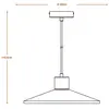 Ledvance LED Armatuur E27 | Decor Concrete Wood Pendant 320 mm E27 Dar...